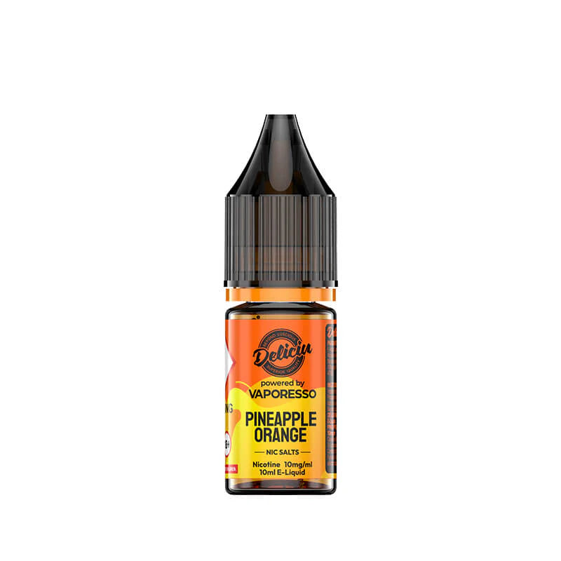 Vaporesso Deliciu Salts 10ml | Premium Natural Nic Salt Flavours | 50VG/50PG MTL Vaping