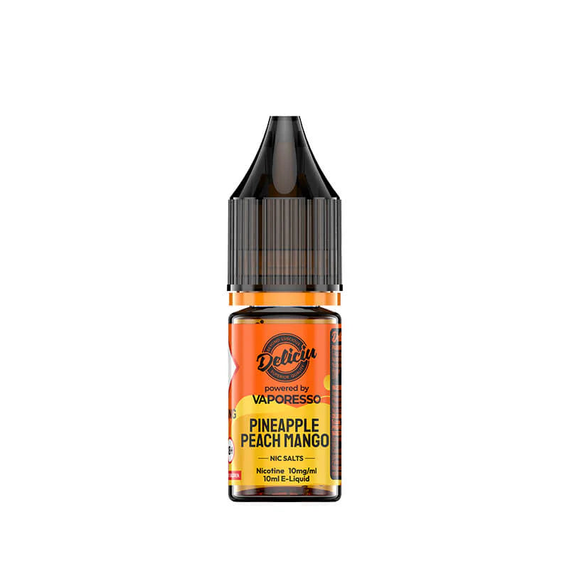 Vaporesso Deliciu Salts 10ml | Premium Natural Nic Salt Flavours | 50VG/50PG MTL Vaping