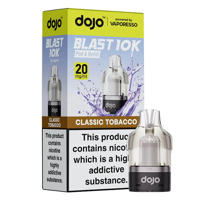 Vaporesso Dojo Blast 10K Prefilled Pods | 10,000 Puff Premium Replacement Pods
