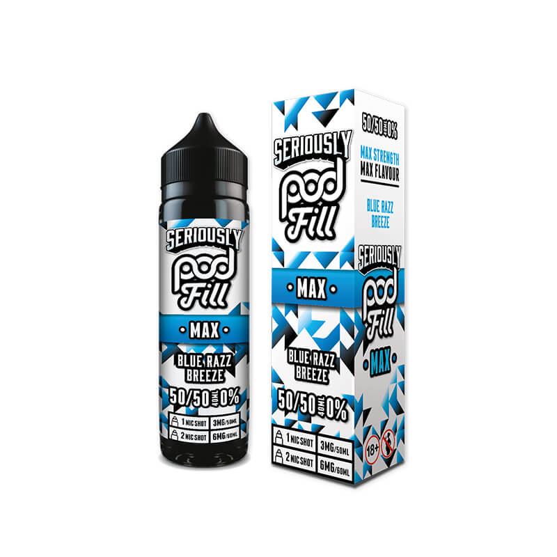 Doozy Seriously Pod Fill Max 50/50 50ML - Double Concentrated E-Liquid | Premium UK Vape Juice