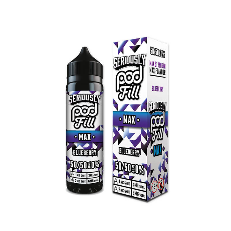 Doozy Seriously Pod Fill Max 50/50 50ML - Double Concentrated E-Liquid | Premium UK Vape Juice