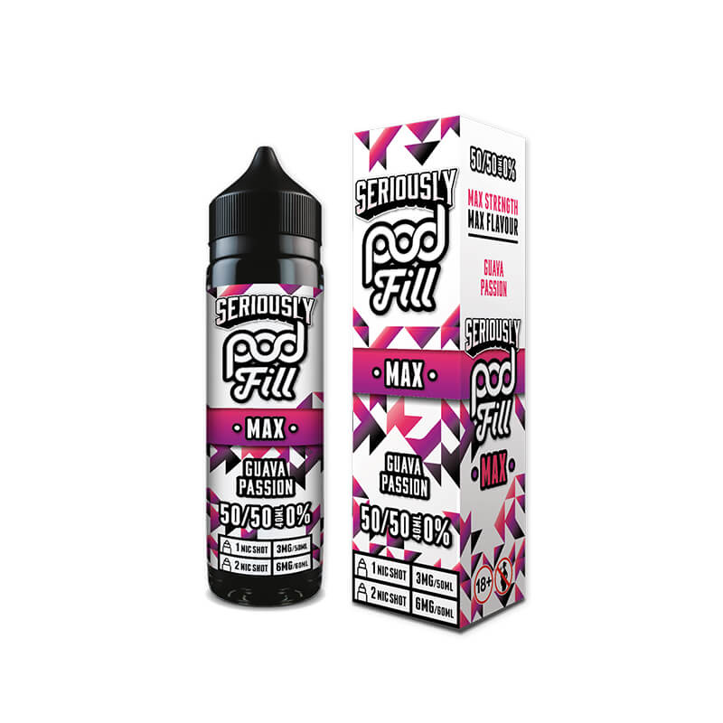 Doozy Seriously Pod Fill Max 50/50 50ML - Double Concentrated E-Liquid | Premium UK Vape Juice
