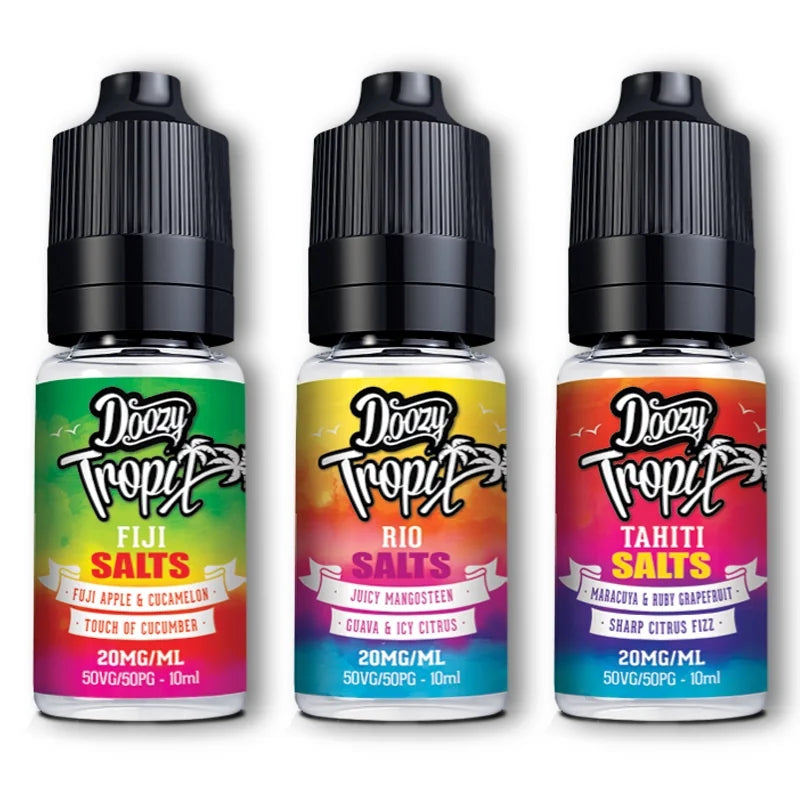 Doozy Tropix Salts | Premium Tropical Nicotine Salt E-Liquids | 10mg & 20mg | UK