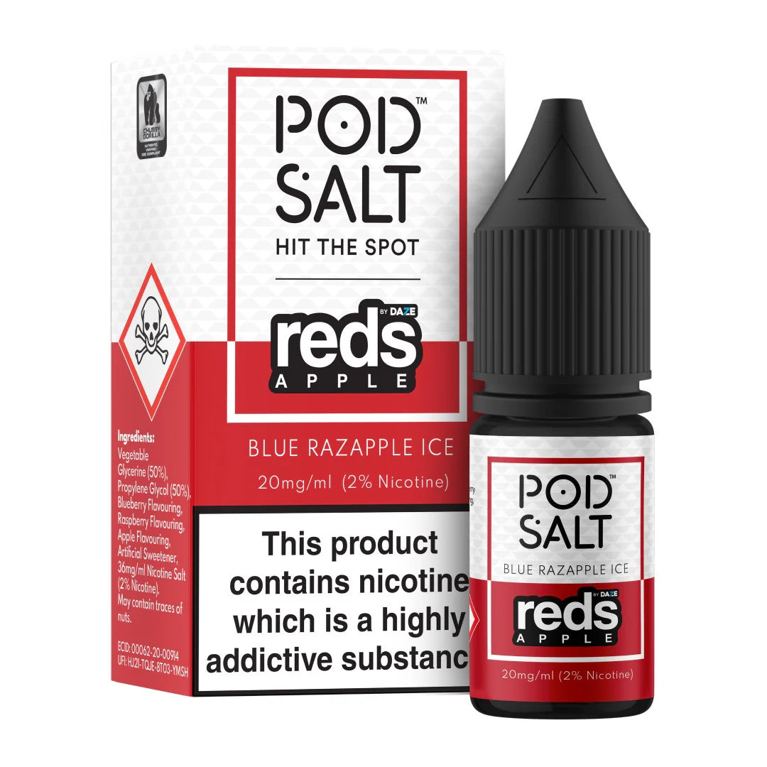 Pod Salt | Premium Nicotine Salt E-Liquids | Core, Nexus, Fusion | 11mg to 20mg | 50VG/50PG MTL