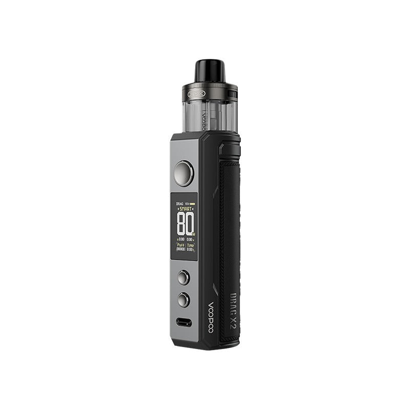 Voopoo Drag X2 Pod Kit - 80W Power, Gene TT 2.0 Chip | PnP X Compatible