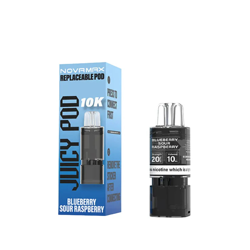 Juicy Pod Novamax 10K Pods | 10,000 Puffs | From £6.00