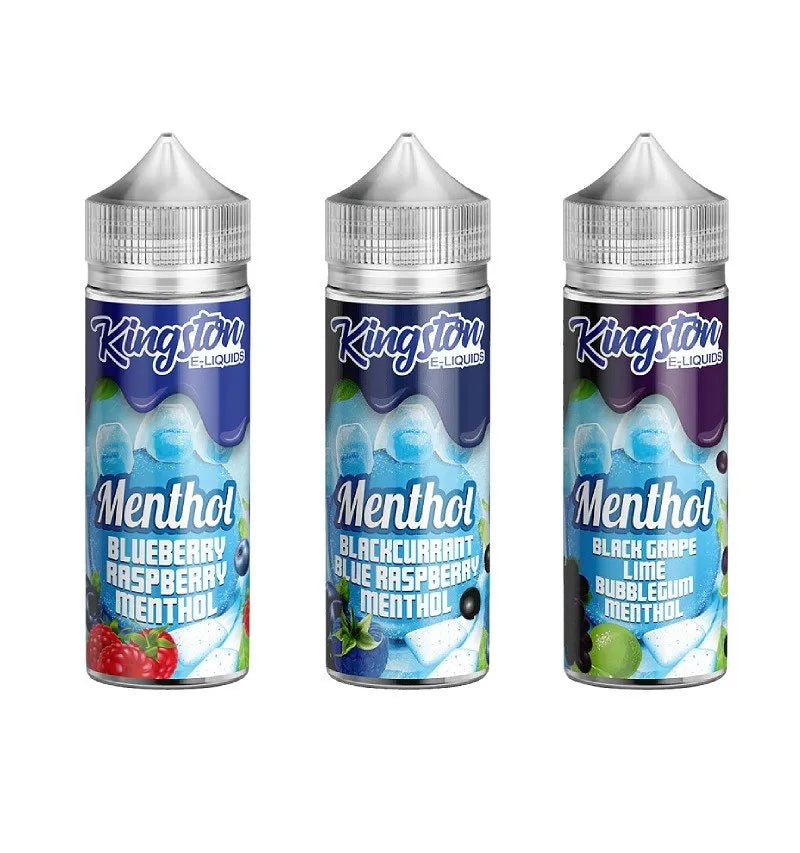 Kingston Menthol E-Liquid 100ml - Premium Cooling Collection