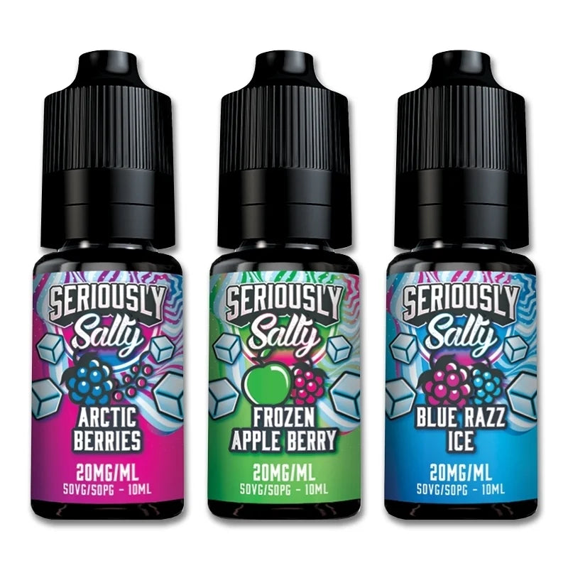 Doozy Seriously Salty Nicotine Salt E-Liquids | Premium Fruit & Menthol Nic Salts 10ml