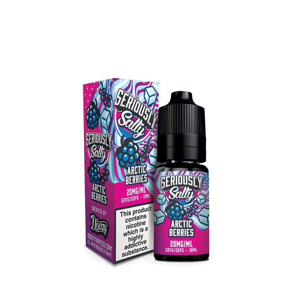 Doozy Seriously Salty Nicotine Salt E-Liquids | Premium Fruit & Menthol Nic Salts 10ml