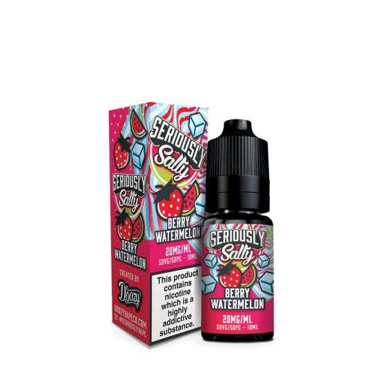Doozy Seriously Salty Nicotine Salt E-Liquids | Premium Fruit & Menthol Nic Salts 10ml