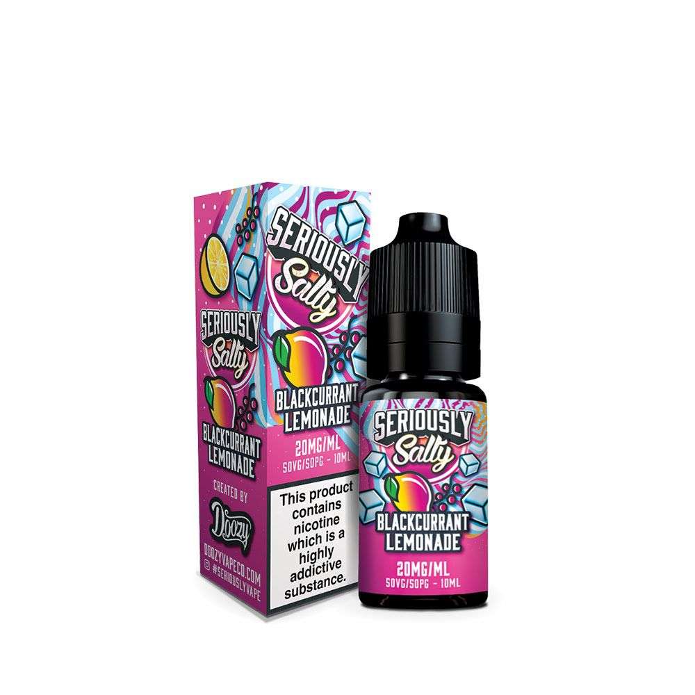 Doozy Seriously Salty Nicotine Salt E-Liquids | Premium Fruit & Menthol Nic Salts 10ml