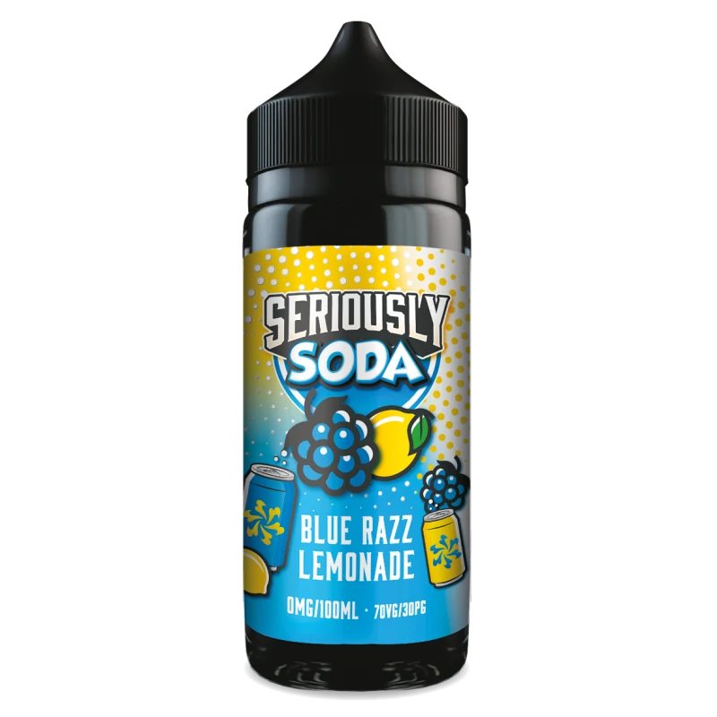 Doozy Seriously Soda 100ml E-Liquid | Premium Fizzy Soda Shortfill | 70/30 VG Sub-Ohm | 6 Authentic Flavours | UK Made