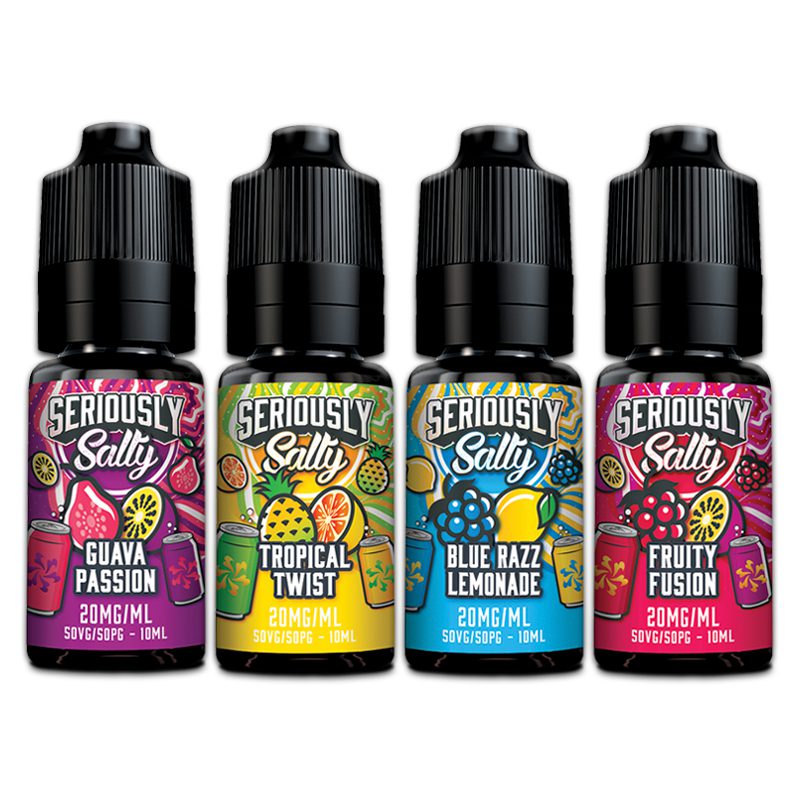 Doozy Seriously Soda Salts | Premium Beverage-Inspired Nicotine Salt E-Liquids | UK