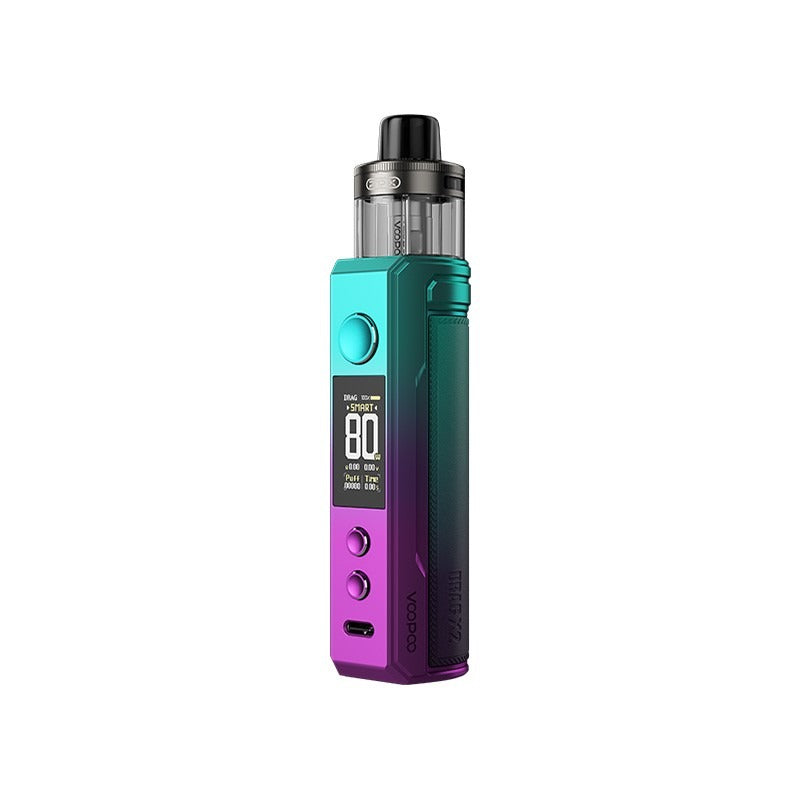 Voopoo Drag X2 Pod Kit - 80W Power, Gene TT 2.0 Chip | PnP X Compatible