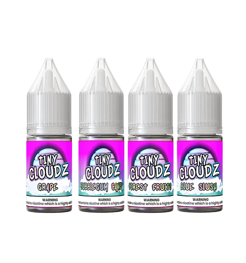 Tiny Cloudz Nic Salts Free Base: Premium Variety, Multiple Strengths