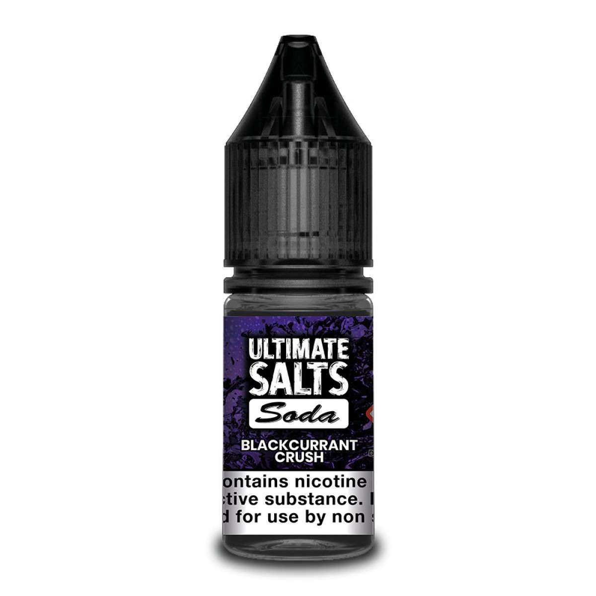 Ultimate Salts Soda 10ml Nicotine Salt E-Liquid | Fizzy Cola Flavours 10mg 20mg | Cherry Cola Original Cola Lemon Lime
