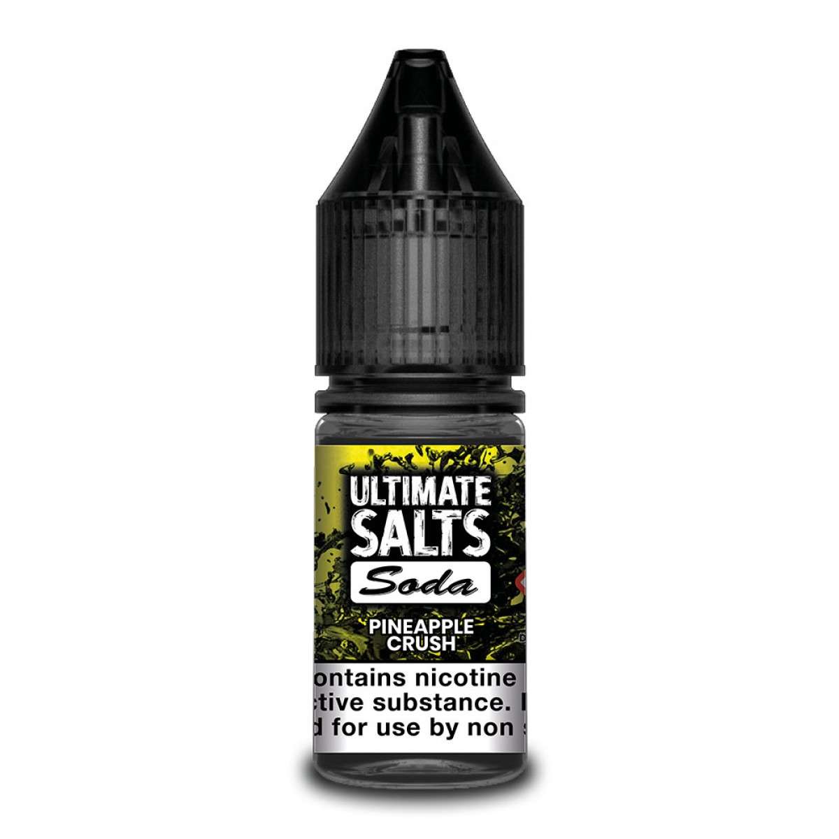 Ultimate Salts Soda 10ml Nicotine Salt E-Liquid | Fizzy Cola Flavours 10mg 20mg | Cherry Cola Original Cola Lemon Lime