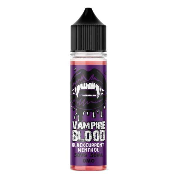 V Blood E Liquid 50ml | Shake & Vape | 50/50 VG MTL | 27 Authentic Flavours