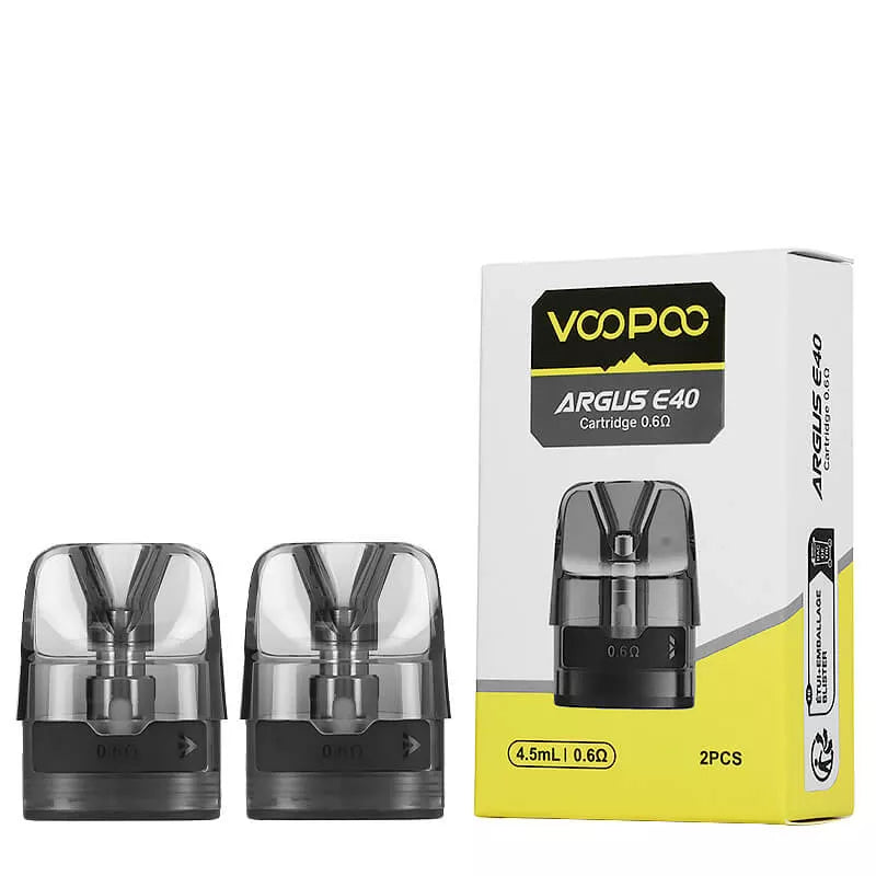 VooPoo Argus E40 Replacement Pod 2 Pack - PnP X Mesh Technology | Premium Pod Cartridges UK