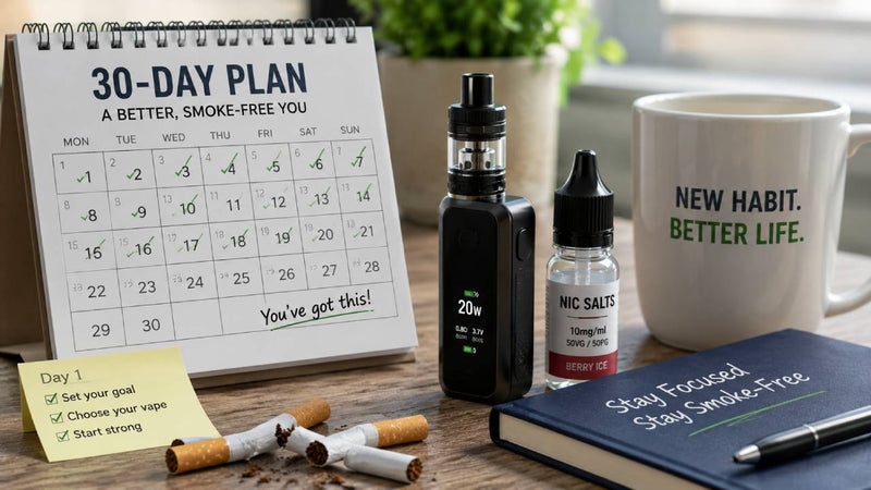 How to Quit Smoking With Vaping: A 30-Day UK Guide (2026)