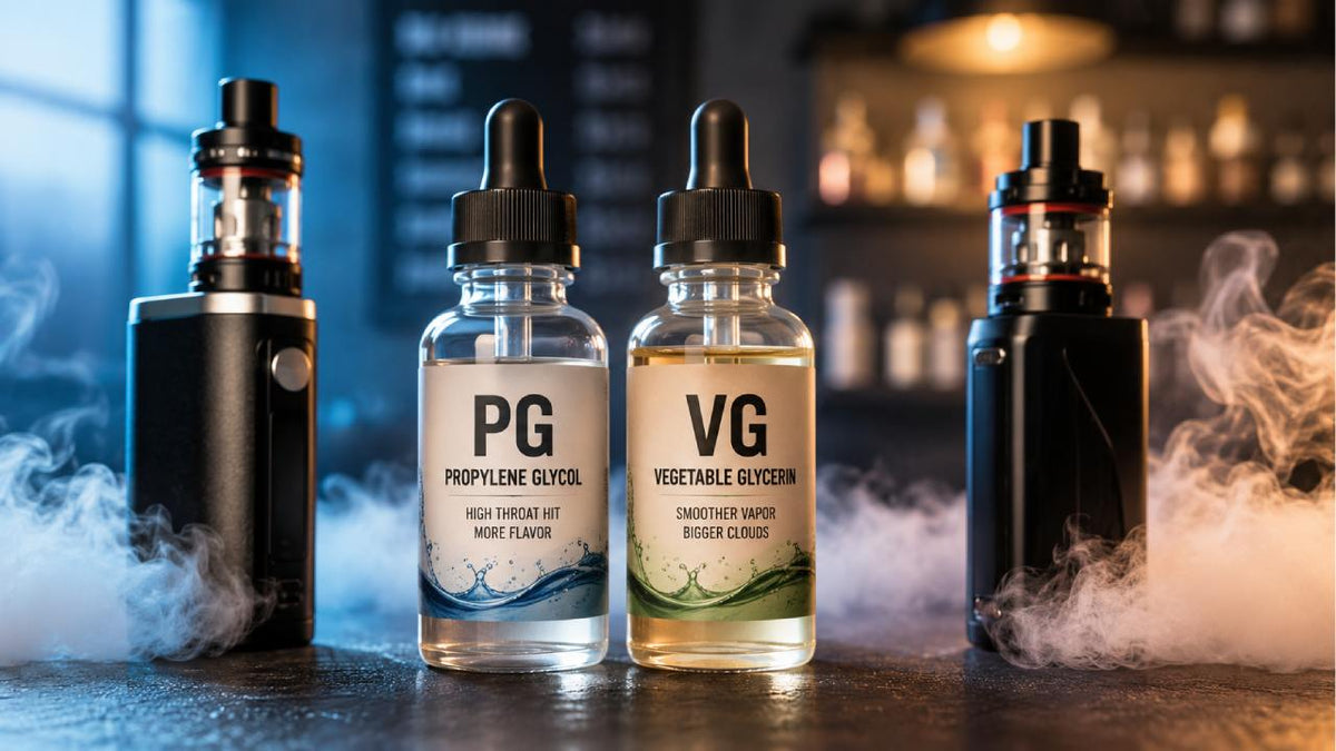 PG vs VG E-Liquid Ratio: Which Is Right for You in 2026