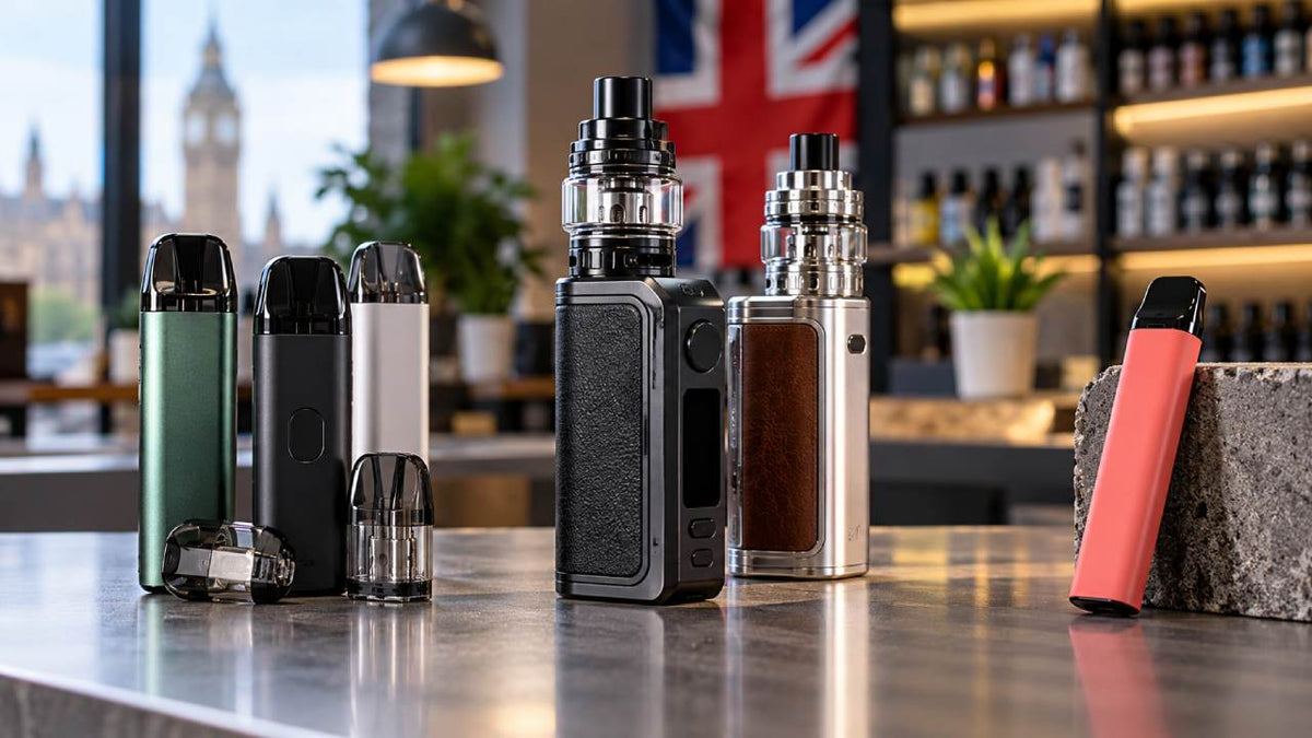 Vape Device Types Explained UK: Full 2026 Guide