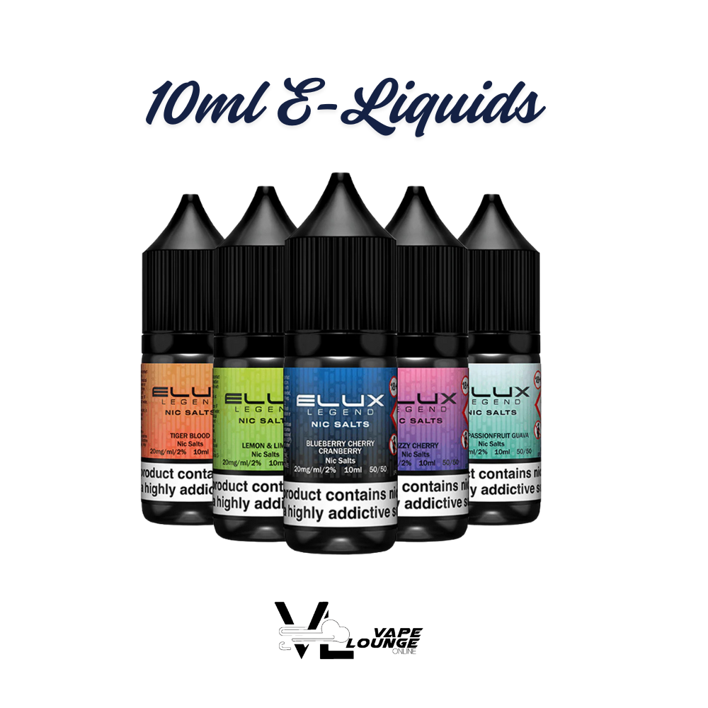 10ml E-Liquids UK | Freebase & Nic Salts 0-20mg | Vape Lounge