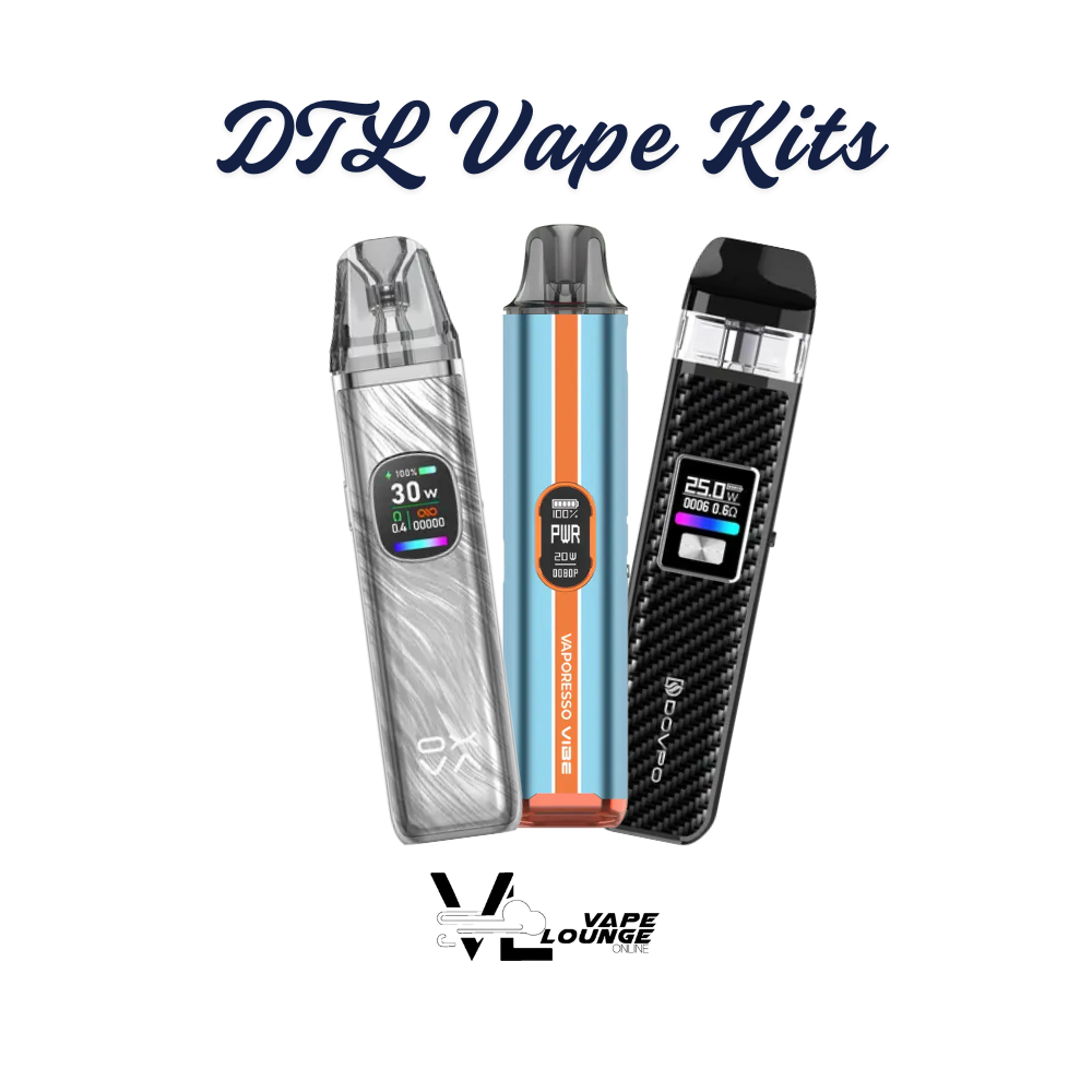 DTL Vape Kits UK | Sub-Ohm Direct-to-Lung Kits 40W-230W
