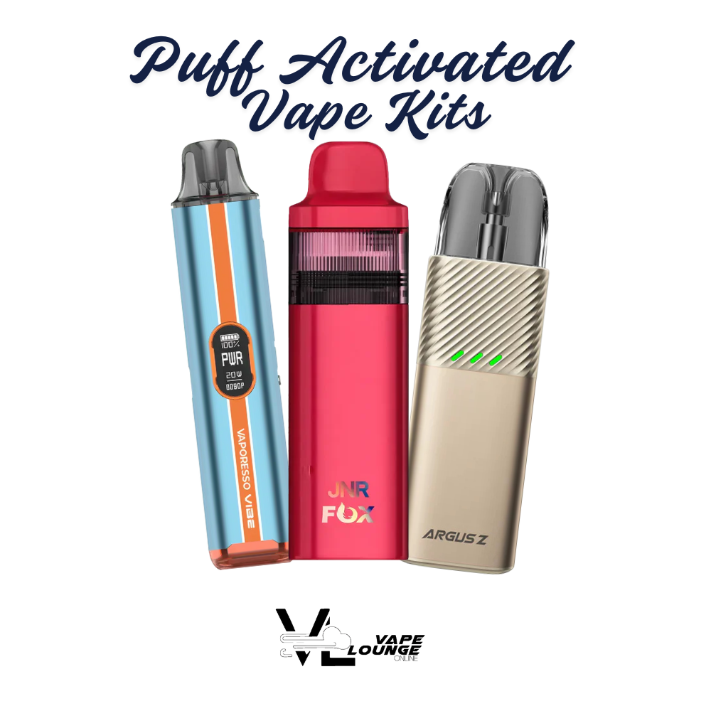 Puff Activated Vape Kits UK | Draw Activated Pods | Vape Lounge