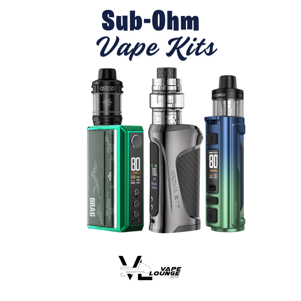 Sub-Ohm Vape Kits UK | DTL Vapes & Cloud Chasers