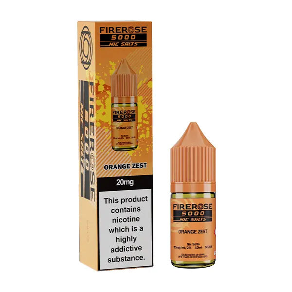 Elux Firerose 5000 Salts 10ml | Nic Salts | 50VG/50PG MTL Vaping