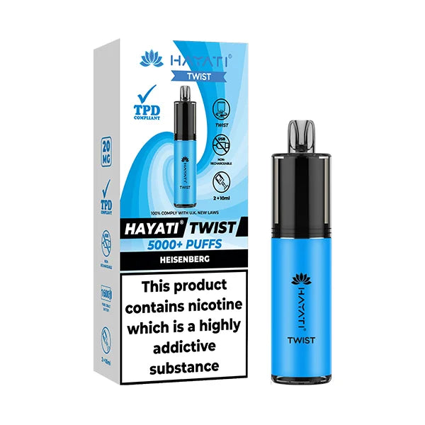 Hayati Twist 5000: Revolutionary Disposable Vape with Advanced Lock Technology