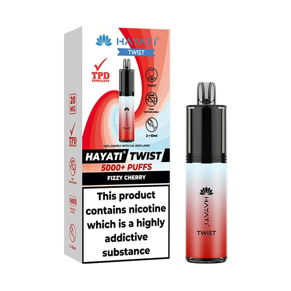 Hayati Twist 5000: Revolutionary Disposable Vape with Advanced Lock Technology