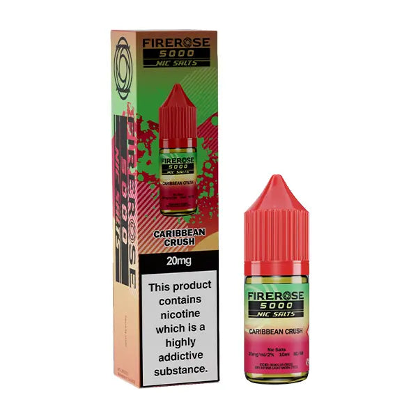 Elux Firerose 5000 Salts 10ml | Nic Salts | 50VG/50PG MTL Vaping