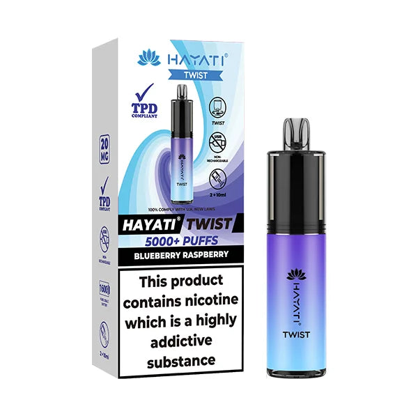 Hayati Twist 5000: Revolutionary Disposable Vape with Advanced Lock Technology