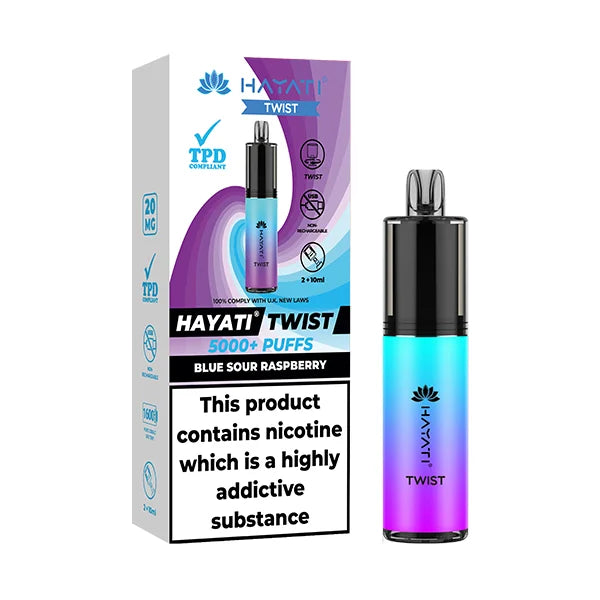 Hayati Twist 5000: Revolutionary Disposable Vape with Advanced Lock Technology