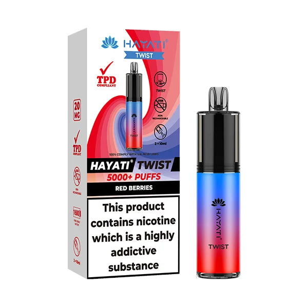 Hayati Twist 5000: Revolutionary Disposable Vape with Advanced Lock Technology