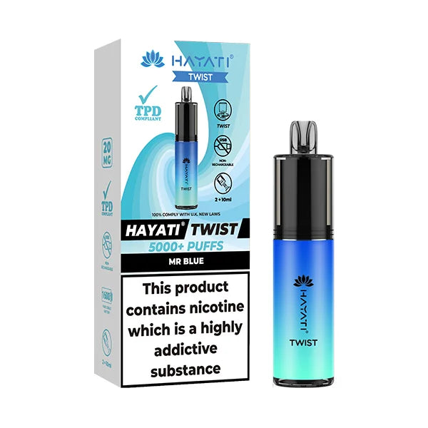 Hayati Twist 5000: Revolutionary Disposable Vape with Advanced Lock Technology