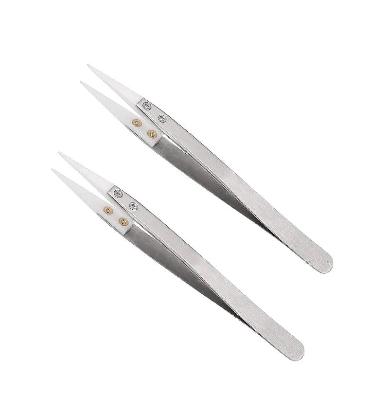 Ceramic Tweezer with Metal Handle