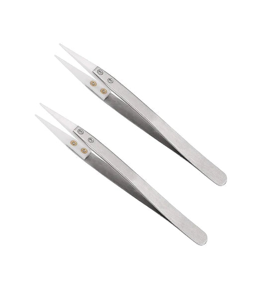 Ceramic Tweezer with Metal Handle