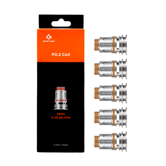 Geekvape P Series Coils (5pk) | Premium Replacement Coils for Aegis Boost Pro