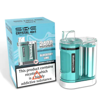 SKE Crystal 2400 4-in-1 Pod Kit: Ultimate Multi-Flavor Experience