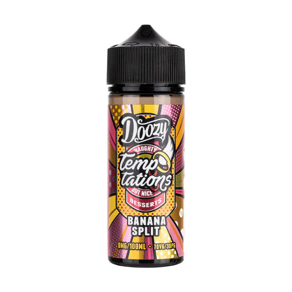 Doozy Temptations 100ml Shortfill E-Liquid | 5 Dessert Flavours | 70VG/30PG | UK Made