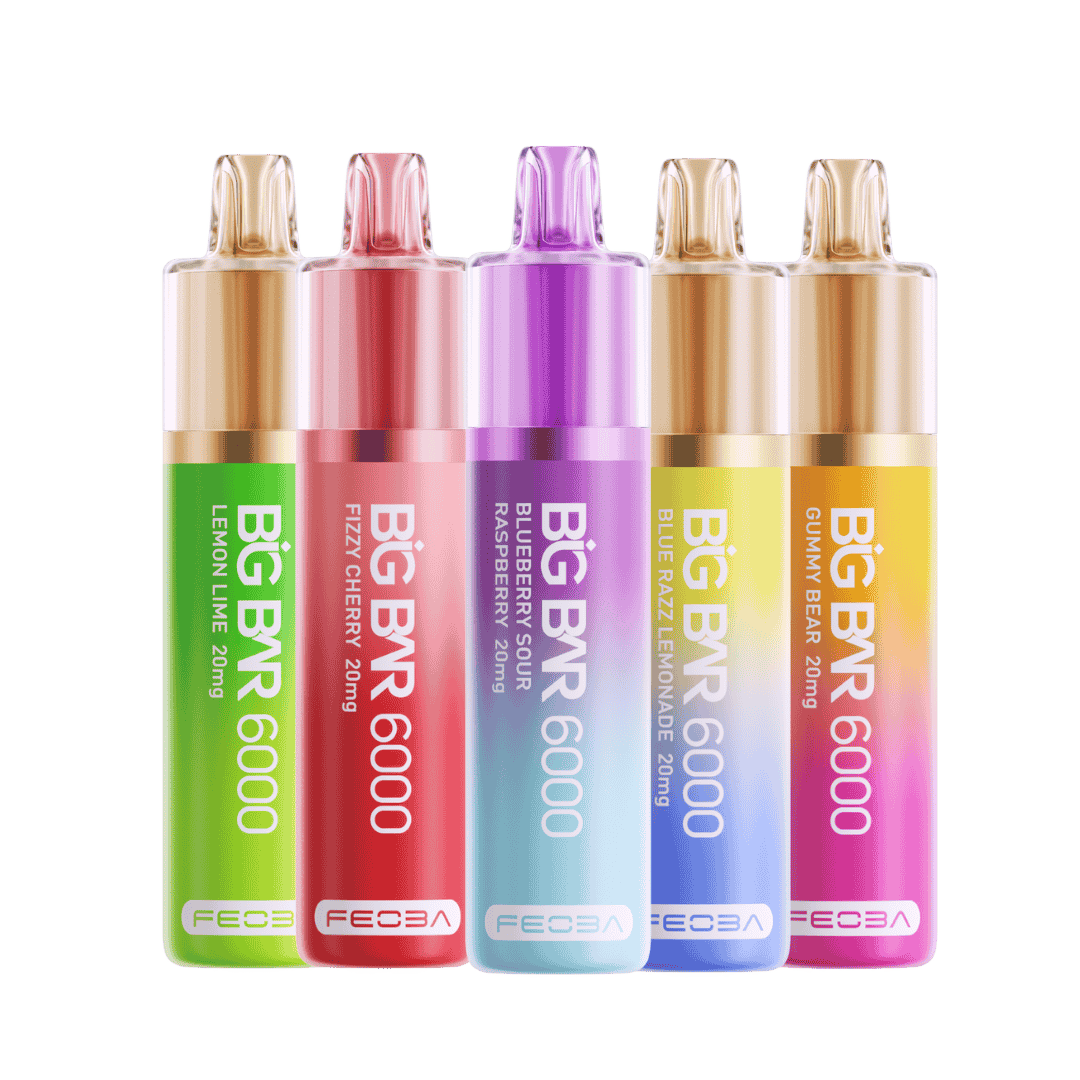 Feoba Big Bar 6000 | Rechargeable Disposable Vape | 1750mAh Battery
