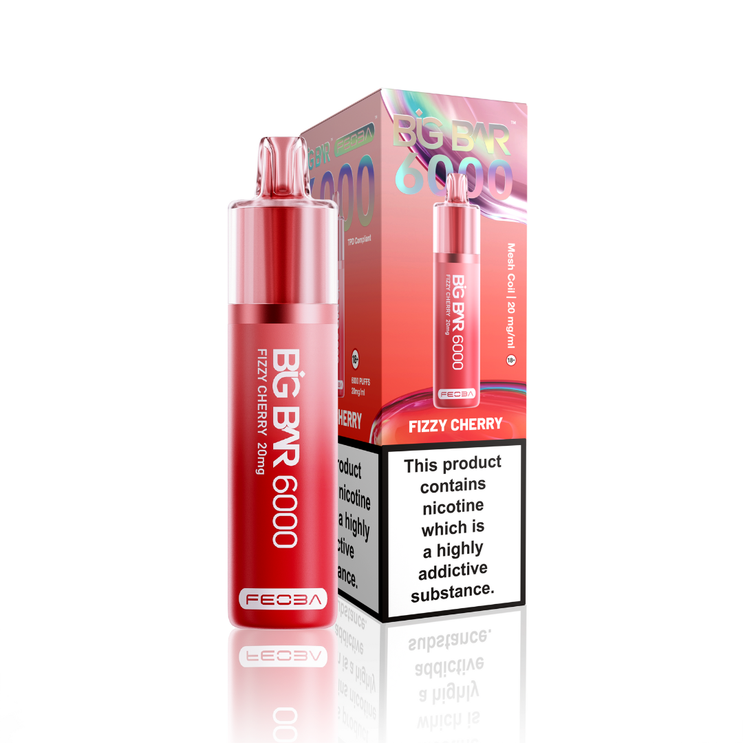 Feoba Big Bar 6000 | Rechargeable Disposable Vape | 1750mAh Battery