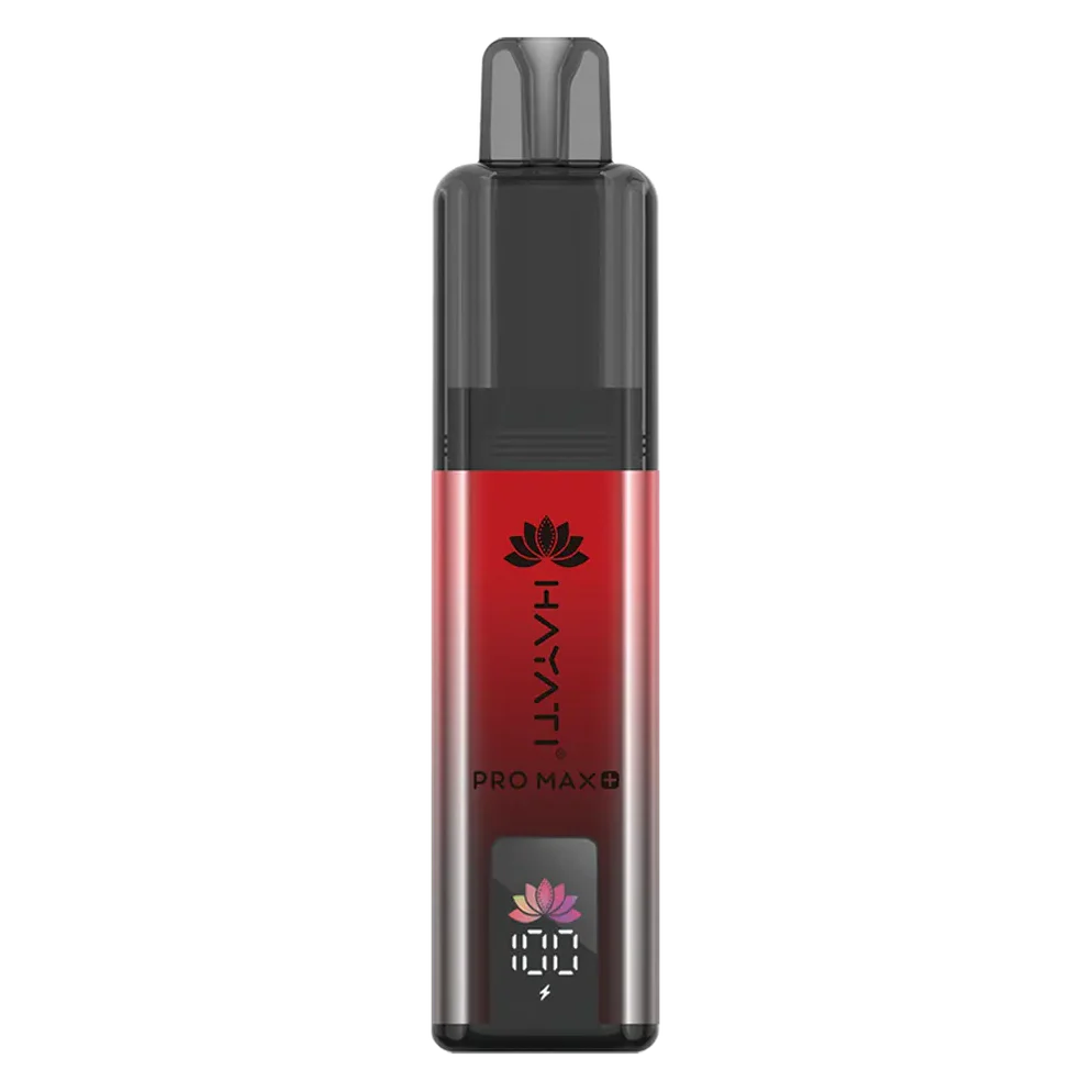 HAYATI PRO MAX+ 6000 Device | 6000 Puffs, Rechargeable, TPD Compliant | 30+ Flavours