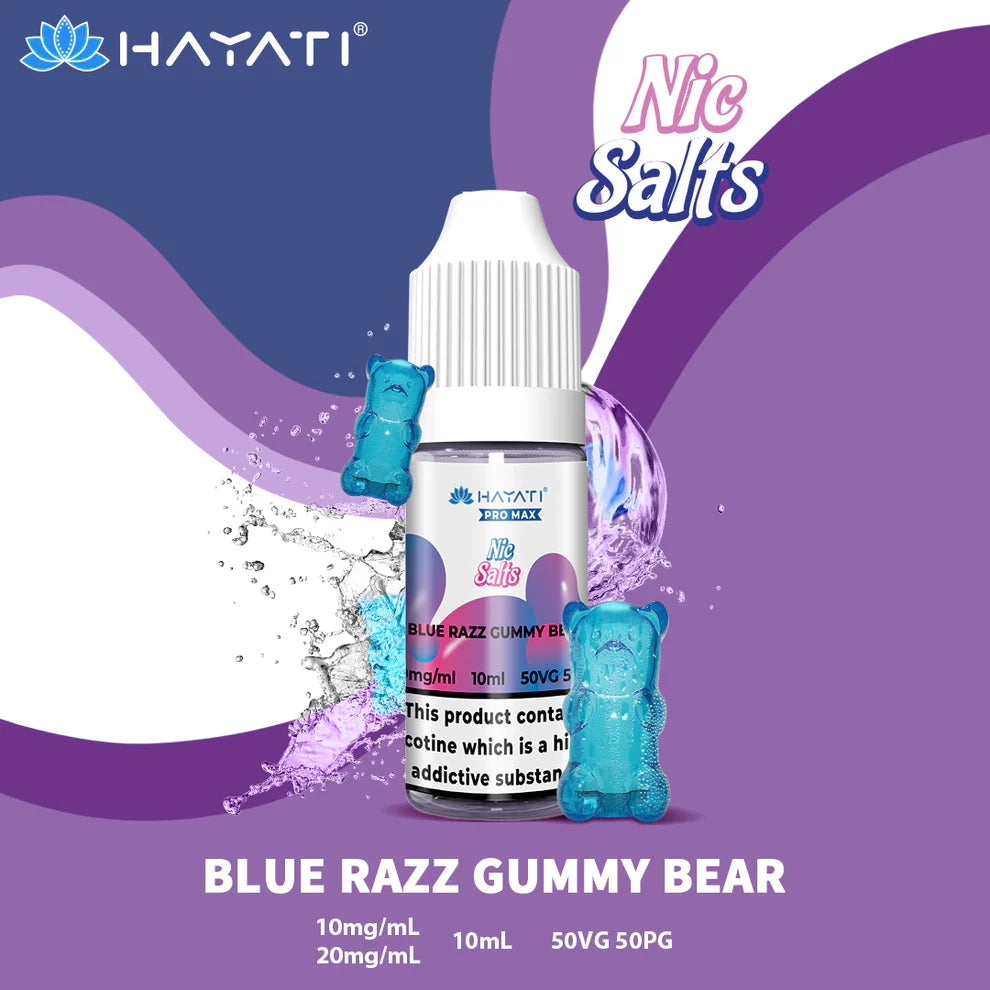 Hayati Pro Max Salts 10ml | Nic Salts | 50VG/50PG MTL Vaping