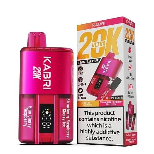 Kabri 20K Ultra: The Ultimate Dual-Flavor Vaping Experience