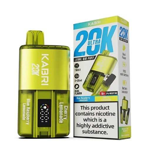 Kabri 20K Ultra: The Ultimate Dual-Flavor Vaping Experience