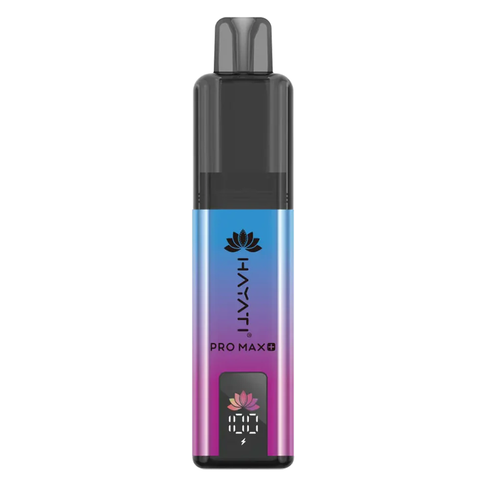 HAYATI PRO MAX+ 6000 Device | 6000 Puffs, Rechargeable, TPD Compliant | 30+ Flavours